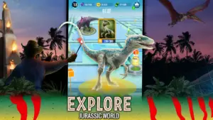 تحميل لعبة Jurassic World Alive 2024 apk 2