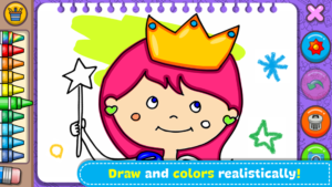 تحميل لعبة Princess Coloring Book & Games الأميرات – كتاب تلوين وألعاب 1