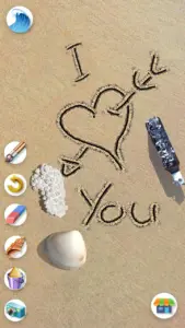 Sand Draw Creative Art Drawing 1