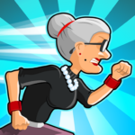 angry gran run running game