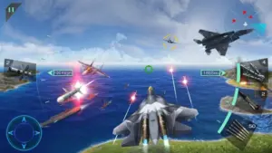 Sky Fighters 3D مهكرة 1