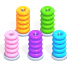 color hoop stack sort puzzle