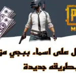 اسم مزخرف في ببجي موبايل